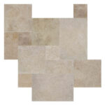 Pavers Travertine Tumbled Ivory Blend