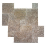 Pavers Travertine Tumbled Espresso