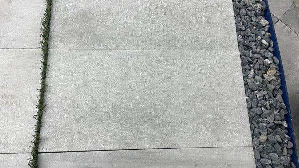 Pavers Marble Leathered Ice White