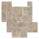 Pavers Travertine Tumbled Mocha/Walnut Plus